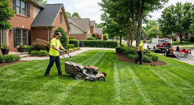 Commercial Lawn Mowing